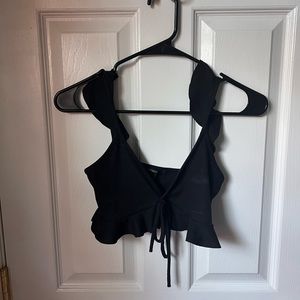 Thank/crop top